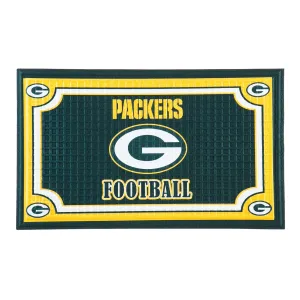 Embossed Door Mat-Green Bay Packers,41em3811