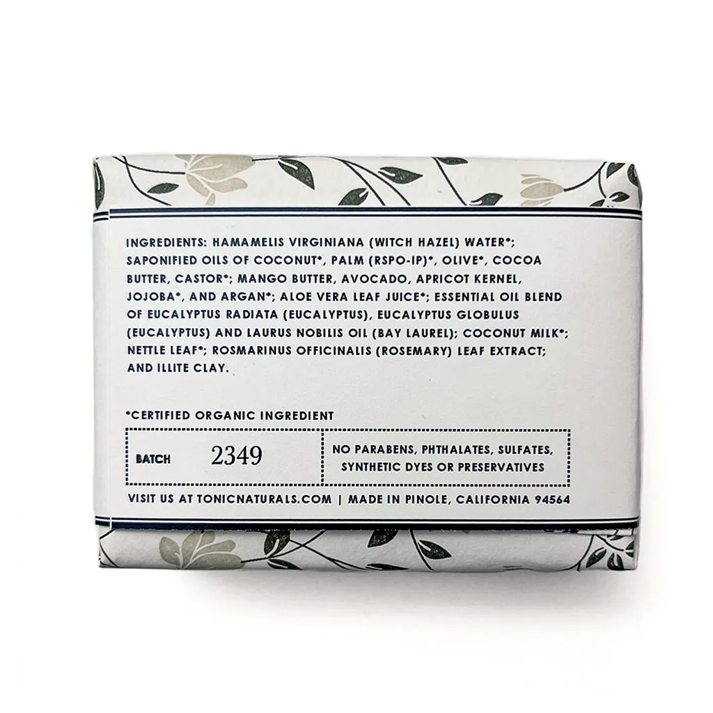 Eucalyptus Witch Hazel Bar Soap