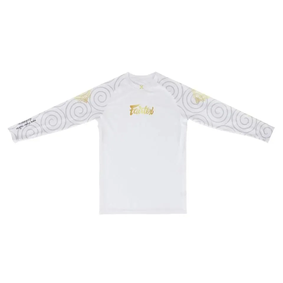 Fairtex Hanuman Rash Guard - White