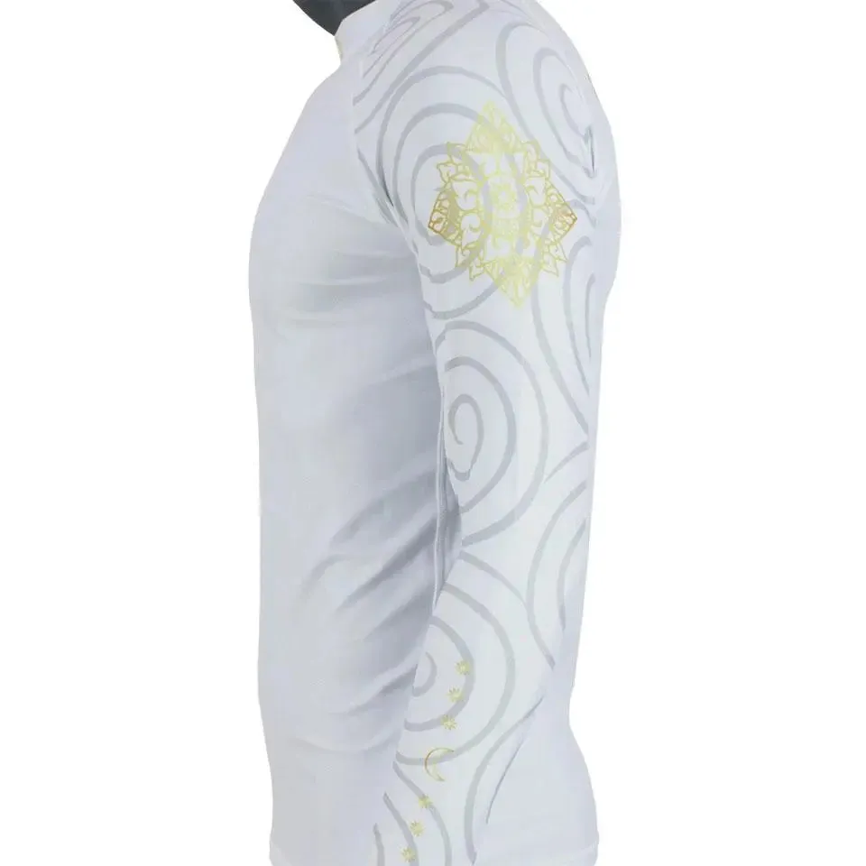 Fairtex Hanuman Rash Guard - White