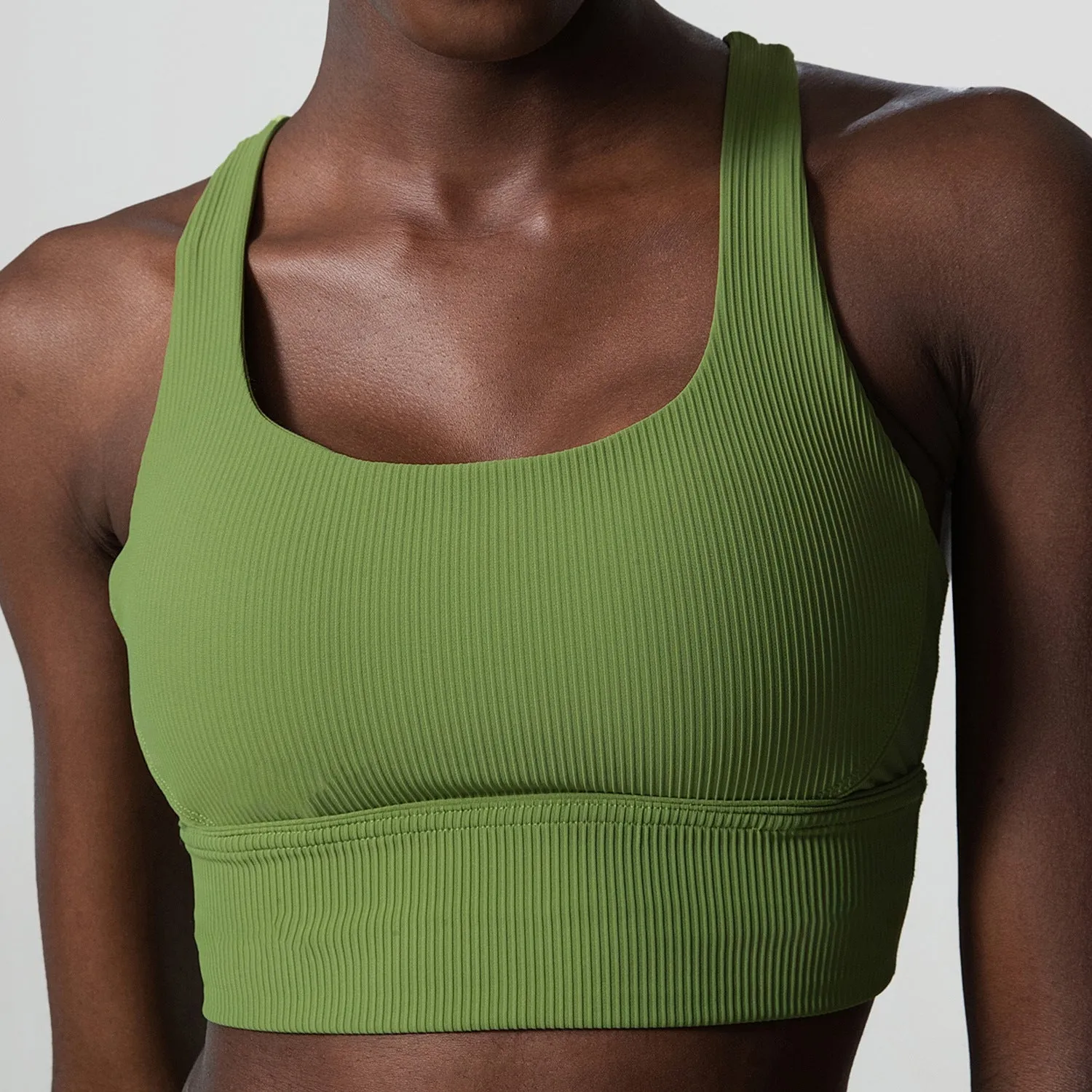 Fan Round Oxygen Cup Camisole Sports Bra