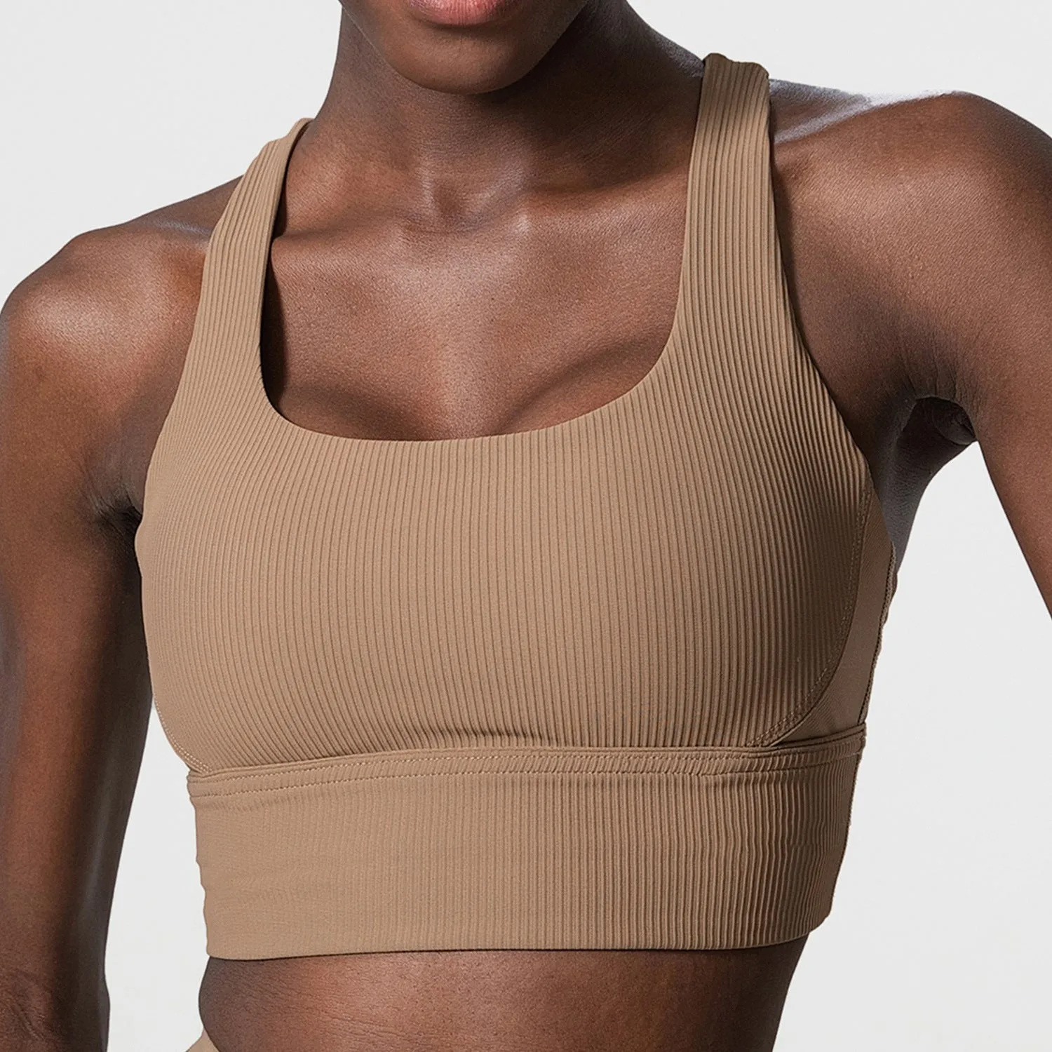 Fan Round Oxygen Cup Camisole Sports Bra