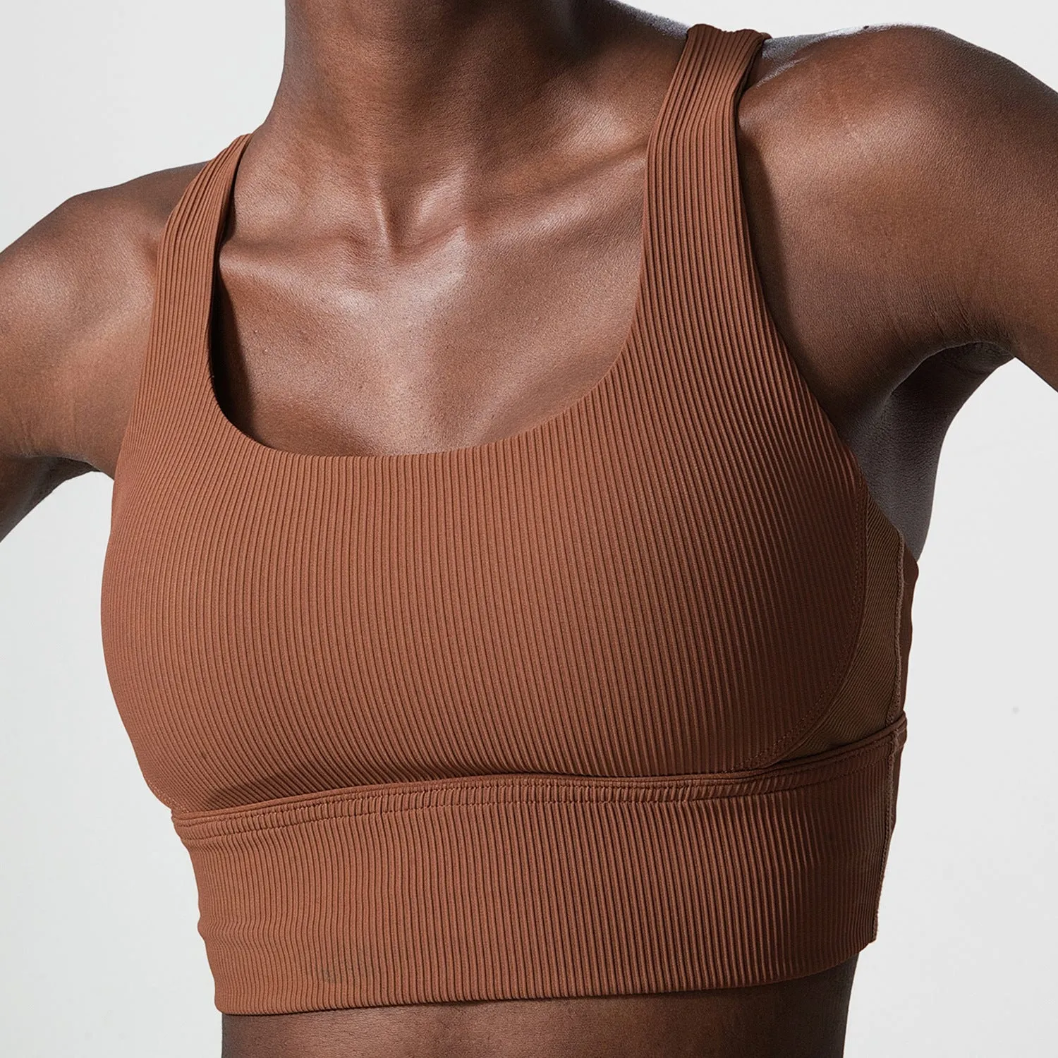 Fan Round Oxygen Cup Camisole Sports Bra