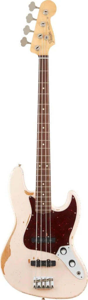 Fender Flea Signature Jazz Bass Roadworn Shell Pink