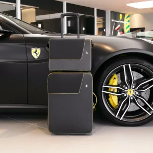 Ferrari Carbon Fiber Top Trolley Luggage