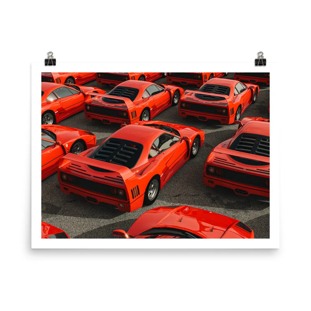 Ferrari F40 Parking Only