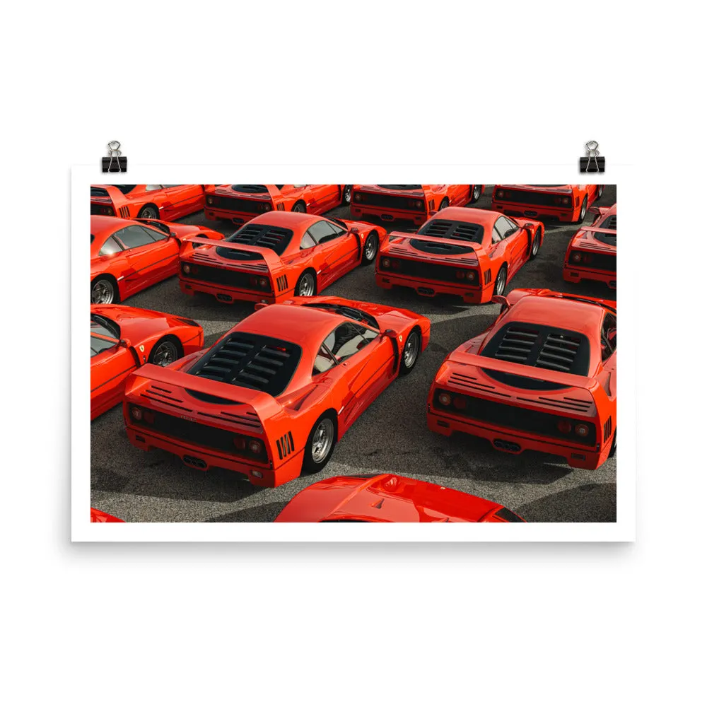 Ferrari F40 Parking Only