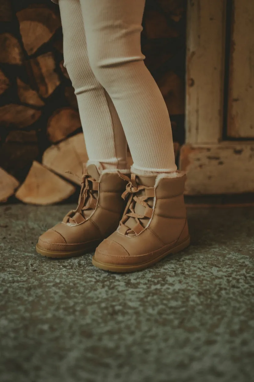 Ficho Boots | Truffle Sheep Leather