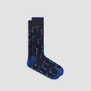 Fisherman Mid-Calf Socks