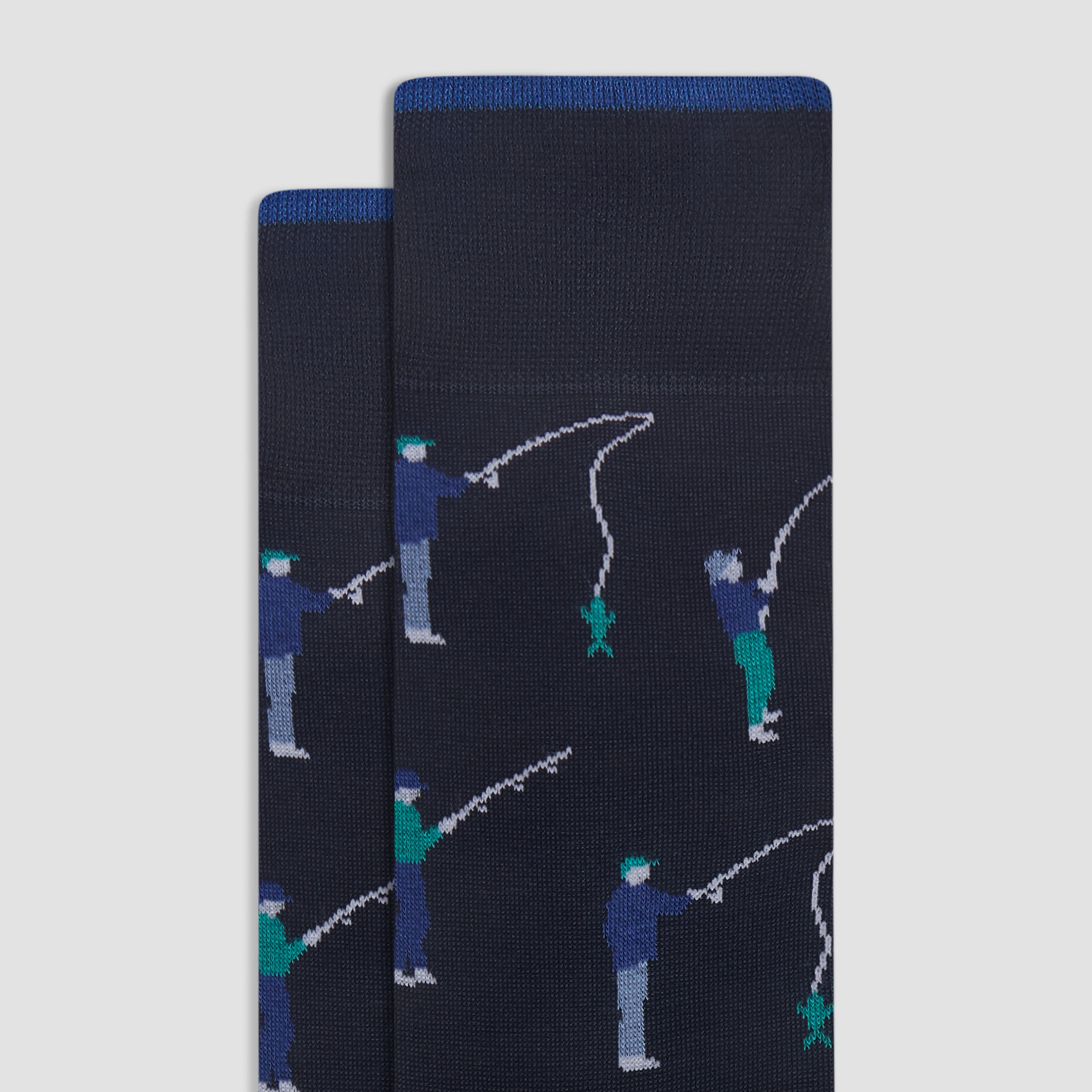 Fisherman Mid-Calf Socks