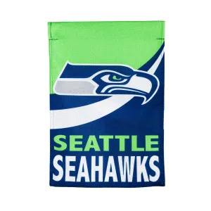 Flag, DS Burlap, Garden, Seattle Seahawks,14nb3827
