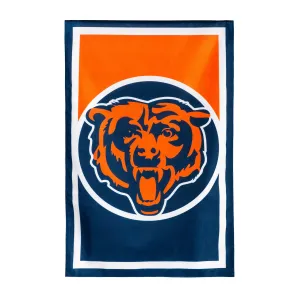 Flag, DS Burlap, Reg, Chicago Bears,13nb3805