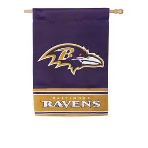 Flag, DS Suede, Foil, Reg, Jersey, Baltimore Ravens,13s3802blj