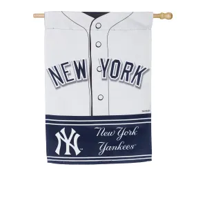 Flag, DS Suede, Foil, Reg, Jersey, New York Yankees,13s4218blj