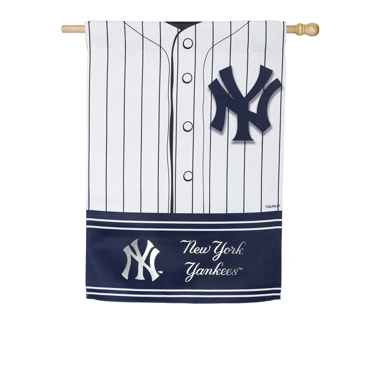 Flag, DS Suede, Foil, Reg, Jersey, New York Yankees,13s4218blj