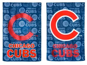 Flag, Suede, Glitter, DS, Gar, Chicago Cubs,14s4204bl