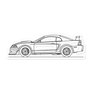 Ford Mustang SN-95 SVT Cobra R Outline Sticker