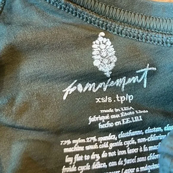 Free People Good Karma Scoop Neck Bra XS/S