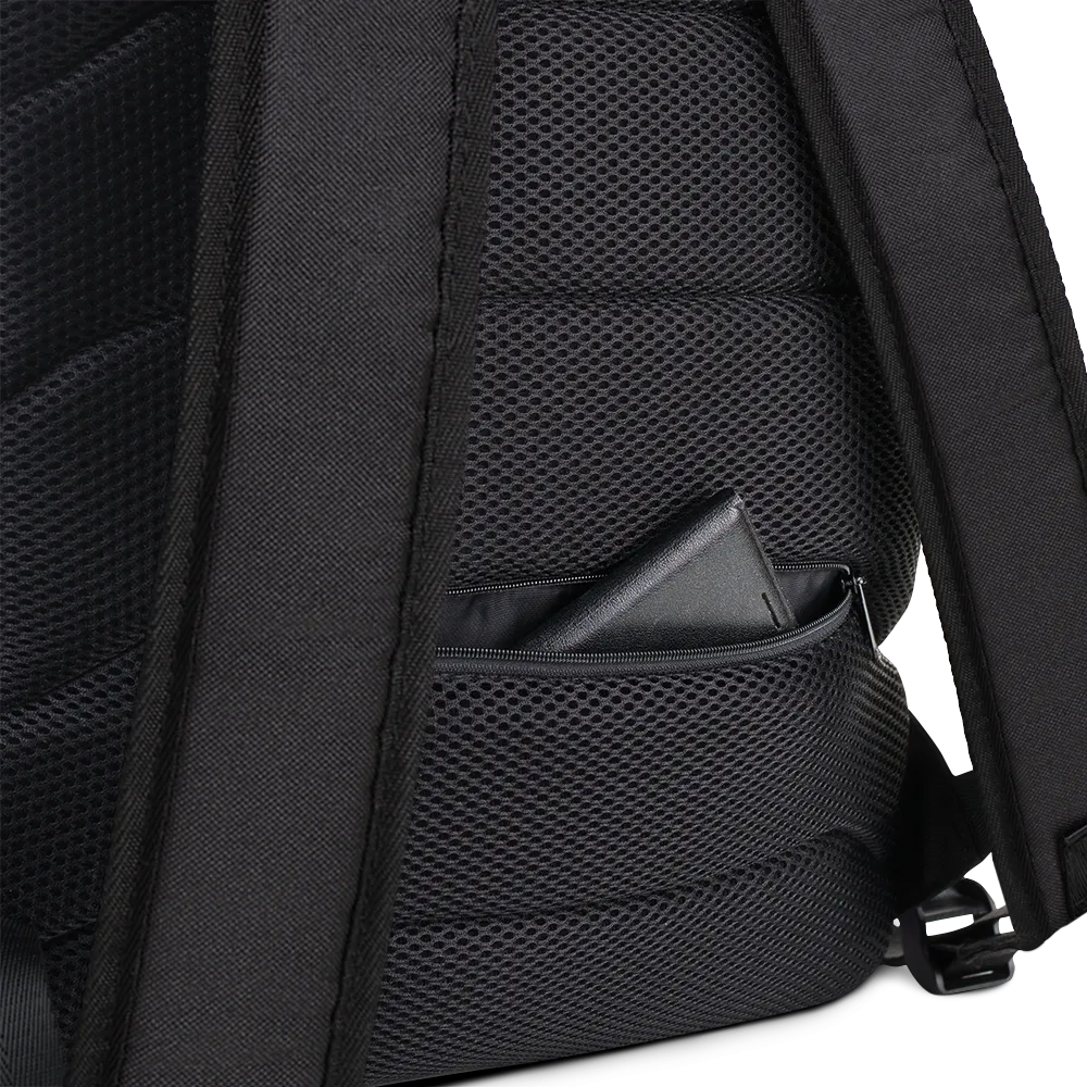 Fresh Squeezed Pattern Backpack - Black/Yellow