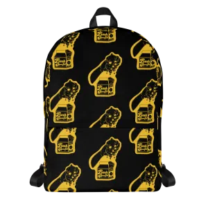 Fresh Squeezed Pattern Backpack - Black/Yellow