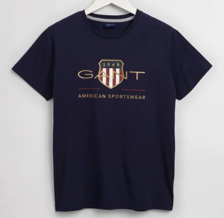 Gant Men's Archive Shield T-Shirt - 5 Colours