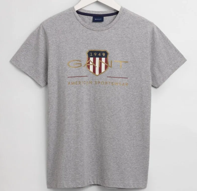 Gant Men's Archive Shield T-Shirt - 5 Colours