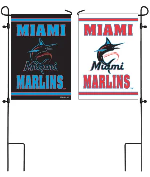 Garden Flag Set,Miami Marlins,pz14es4214