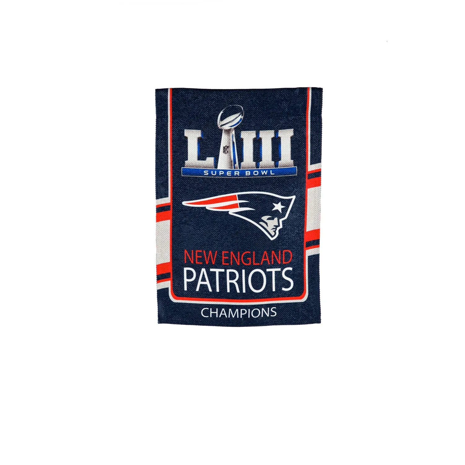 GDN Suede Flag, Patriots, SB53,14s3818sb