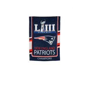 GDN Suede Flag, Patriots, SB53,14s3818sb