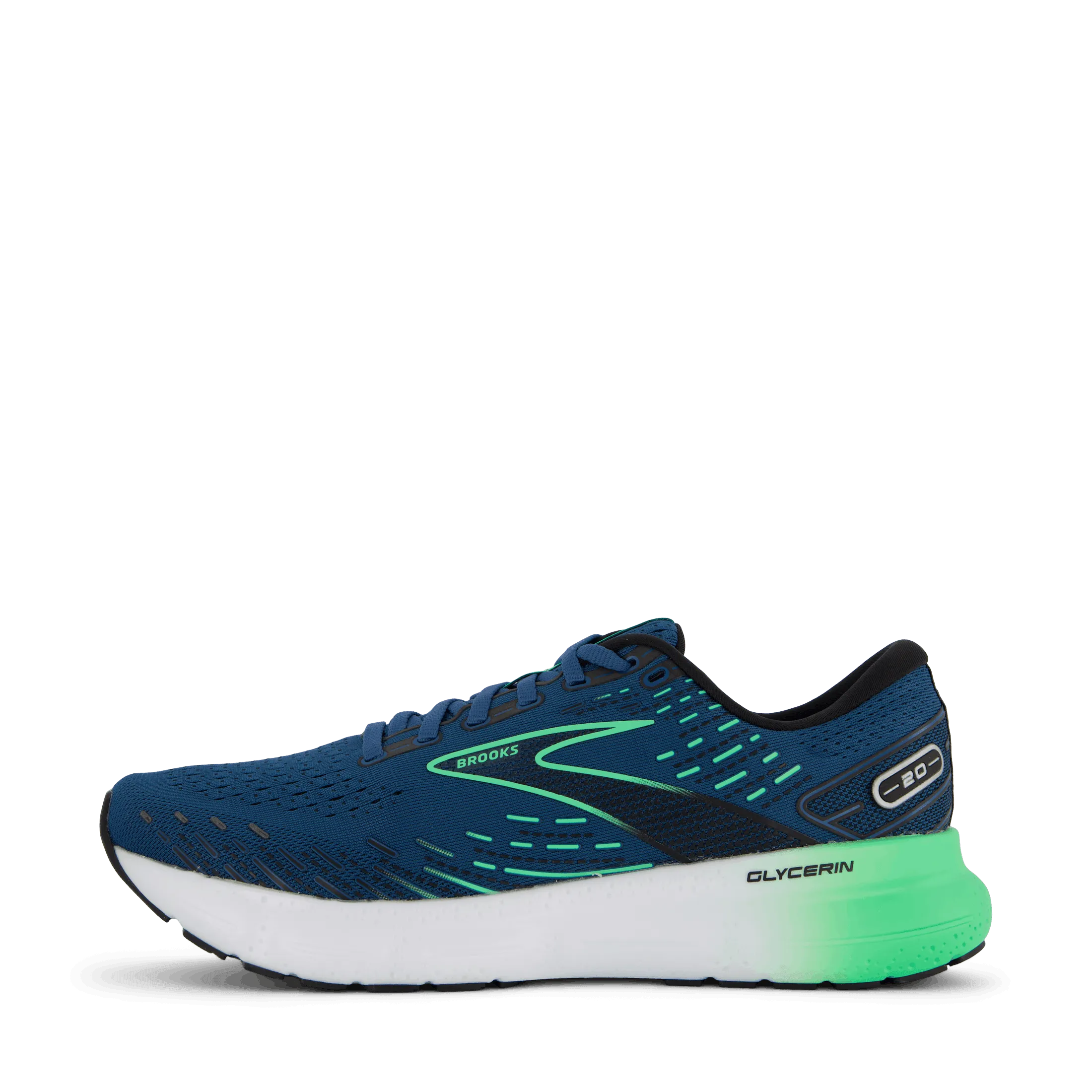 Glycerin 20 Moroccan Blue/black/spring Bud