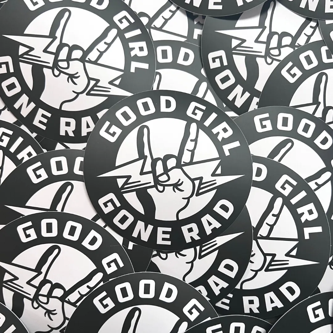Good Girl Gone Rad Sticker