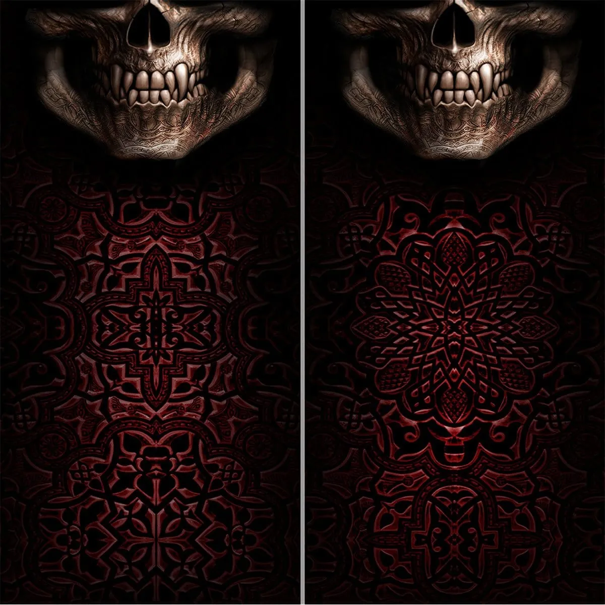 GOTH SKULL - Multifunctional Face Wraps