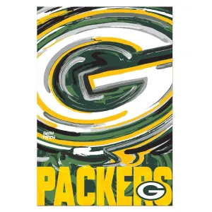 Green Bay Packers, Suede REG, Justin Patten Logo,13s3811jpal