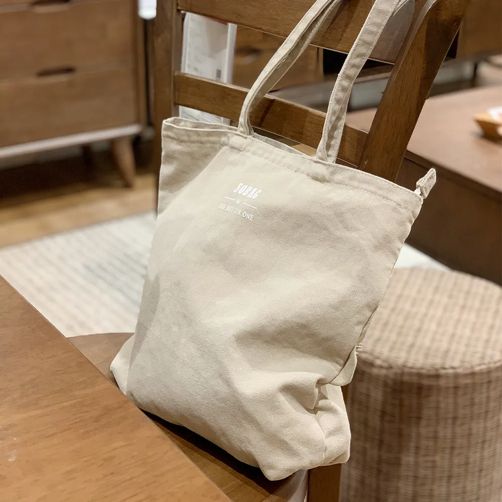 Green Canvas Tote Bag Canvas Reusable Grocery Shopping Bag Canvas Shoulder Tote Bag