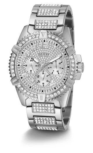Guess Gents Sports Silver Watch