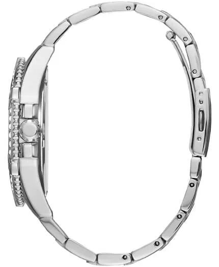 Guess Gents Sports Silver Watch