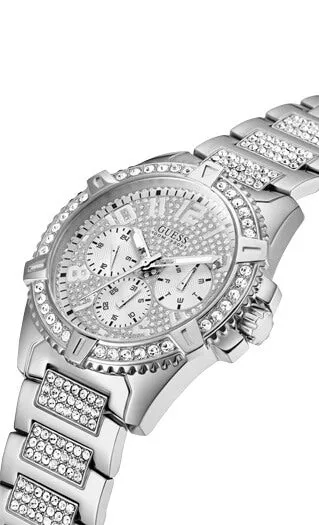 Guess Gents Sports Silver Watch