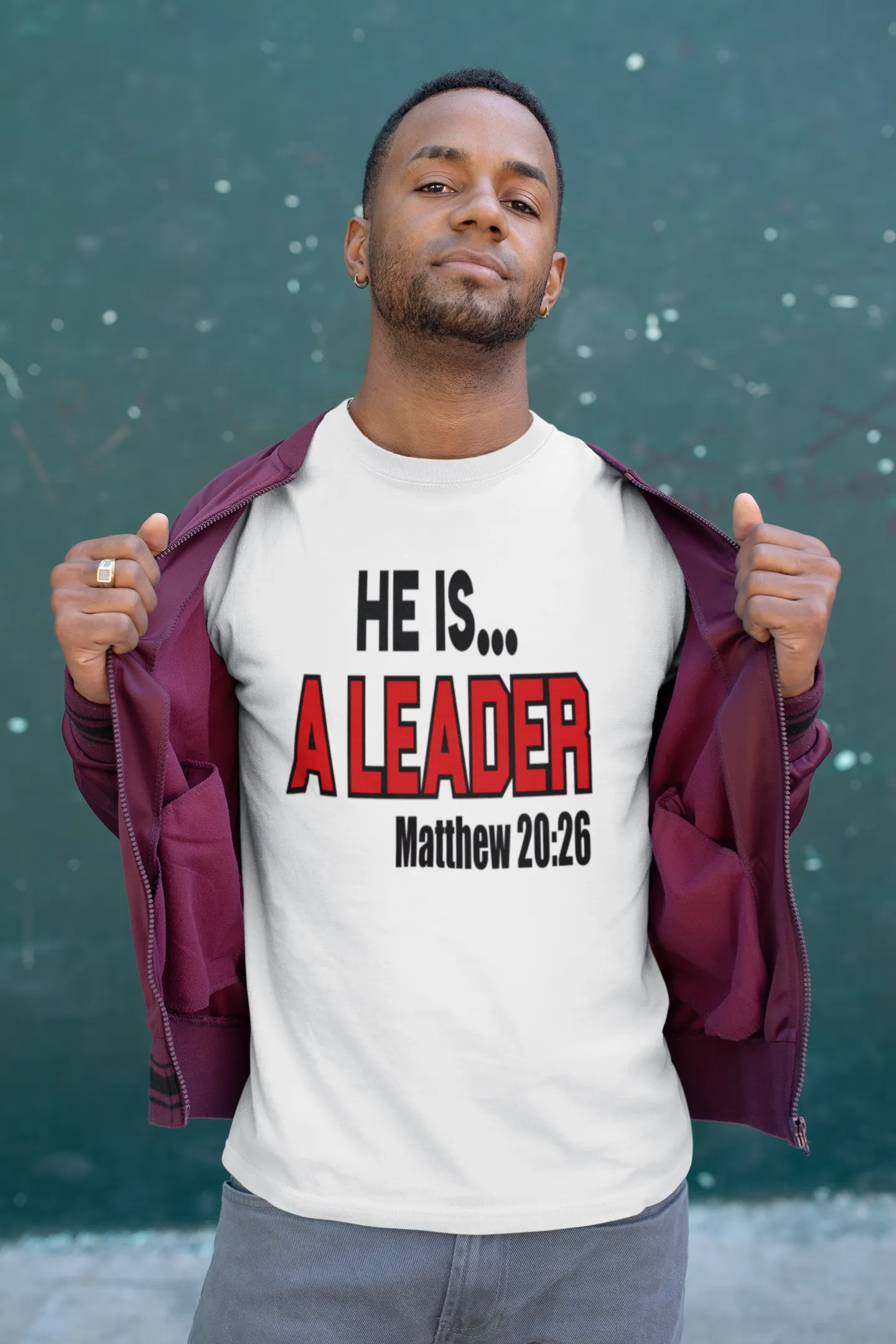 He is a LEADER - T-shirt