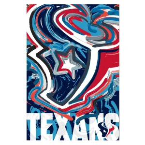 Houston Texans, Suede GDN, Justin Patten Logo,14s3812jpal