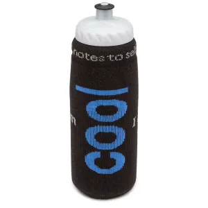 I am cool™ black water bottle cover