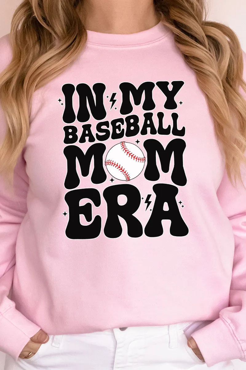 In My Baseball Mom Era Unisex NuBlend Crew Sweatshirt
