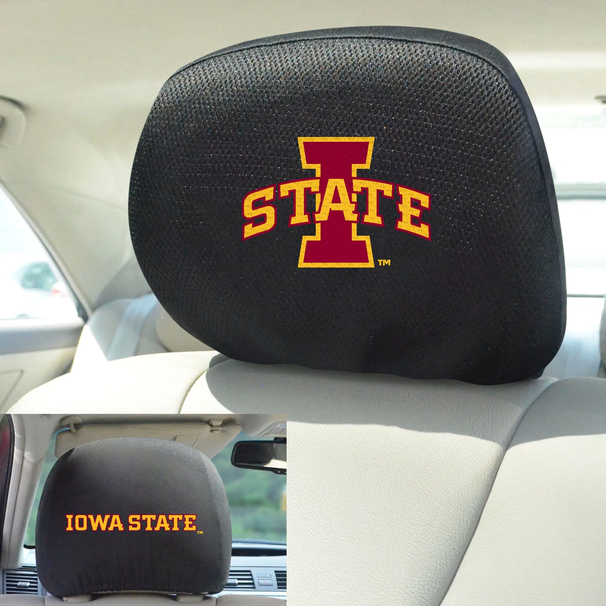 Iowa State University Head Rest Cover