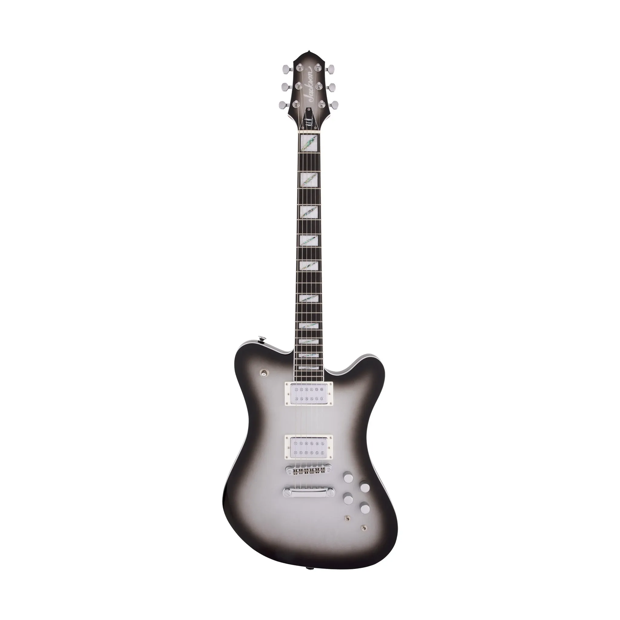 Jackson Pro Series Mark Morton Signature Dominion Electric Guitar, Ebony FB, Silverburst