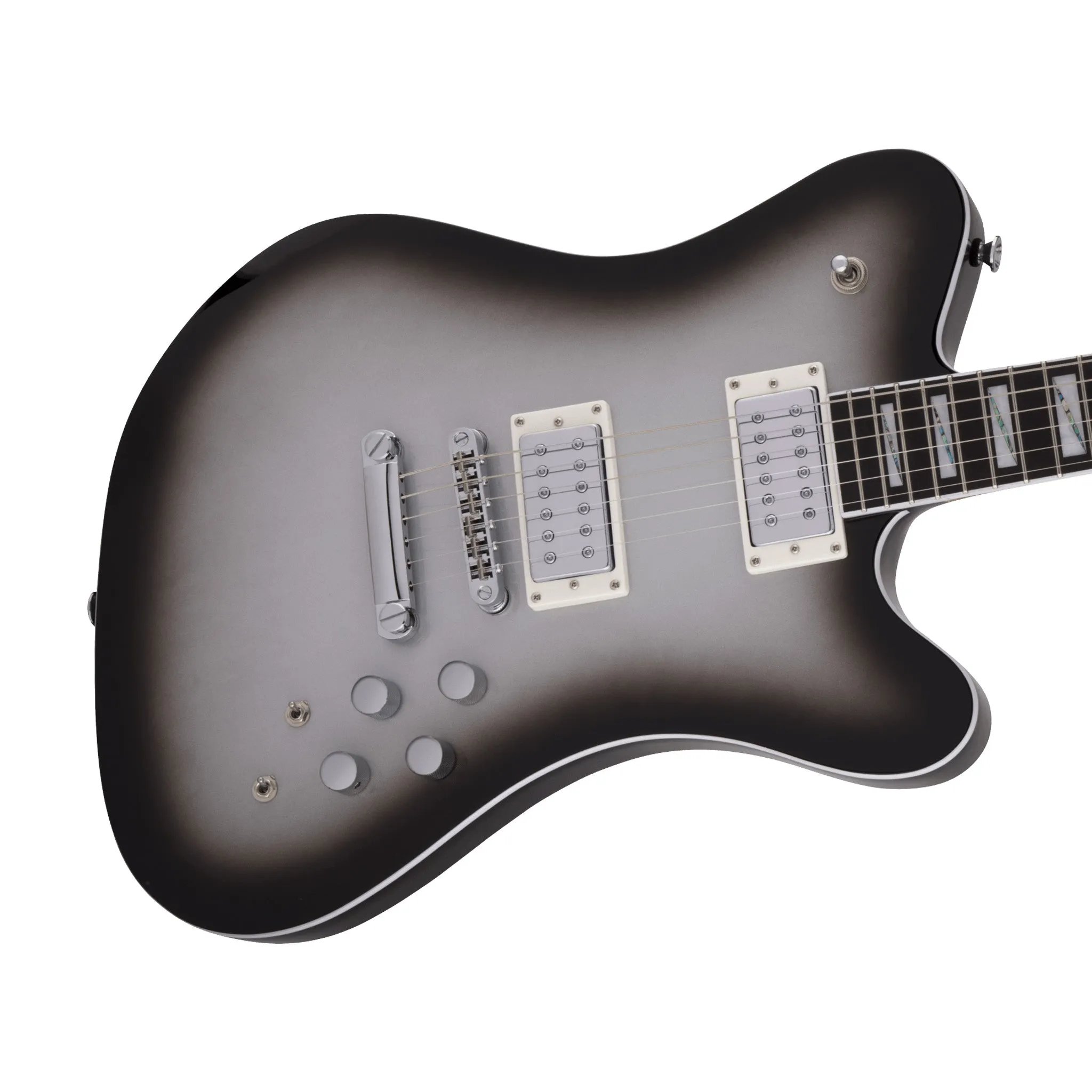 Jackson Pro Series Mark Morton Signature Dominion Electric Guitar, Ebony FB, Silverburst