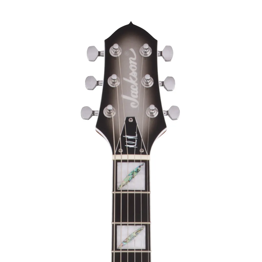 Jackson Pro Series Mark Morton Signature Dominion Electric Guitar, Ebony FB, Silverburst