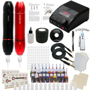 JAVELIN APPRENTICE TATTOO PEN KIT – 20 COLOR