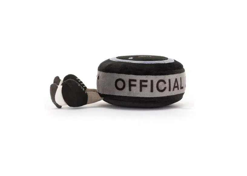 JELLYCAT AMUSEABLE SPORTS ICE HOCKEY PUCK