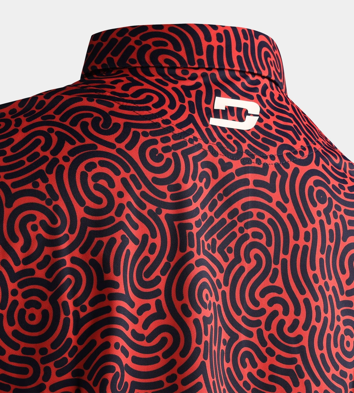JUMBLE POLO - CORAL
