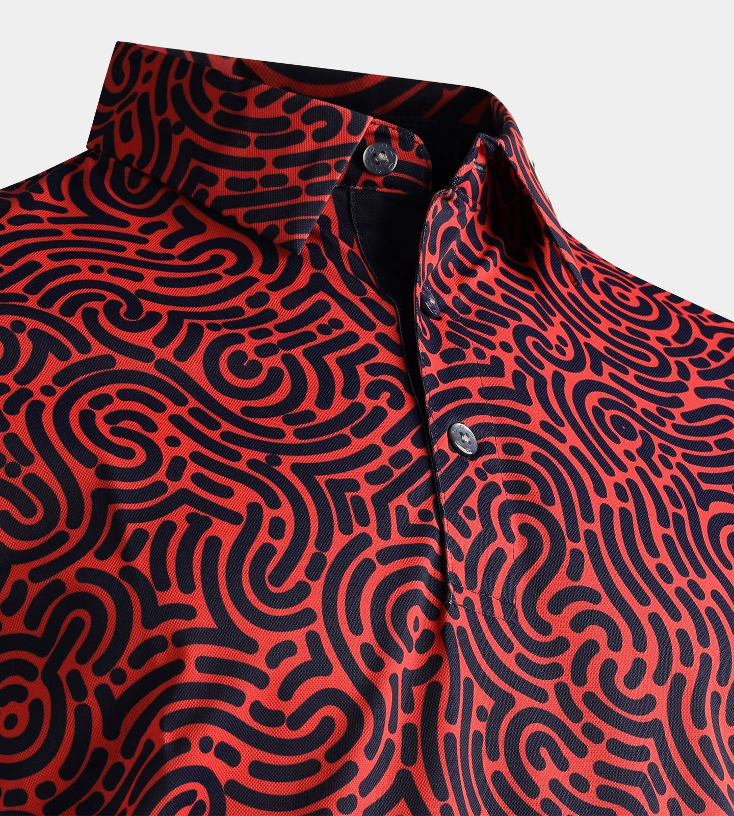 JUMBLE POLO - CORAL