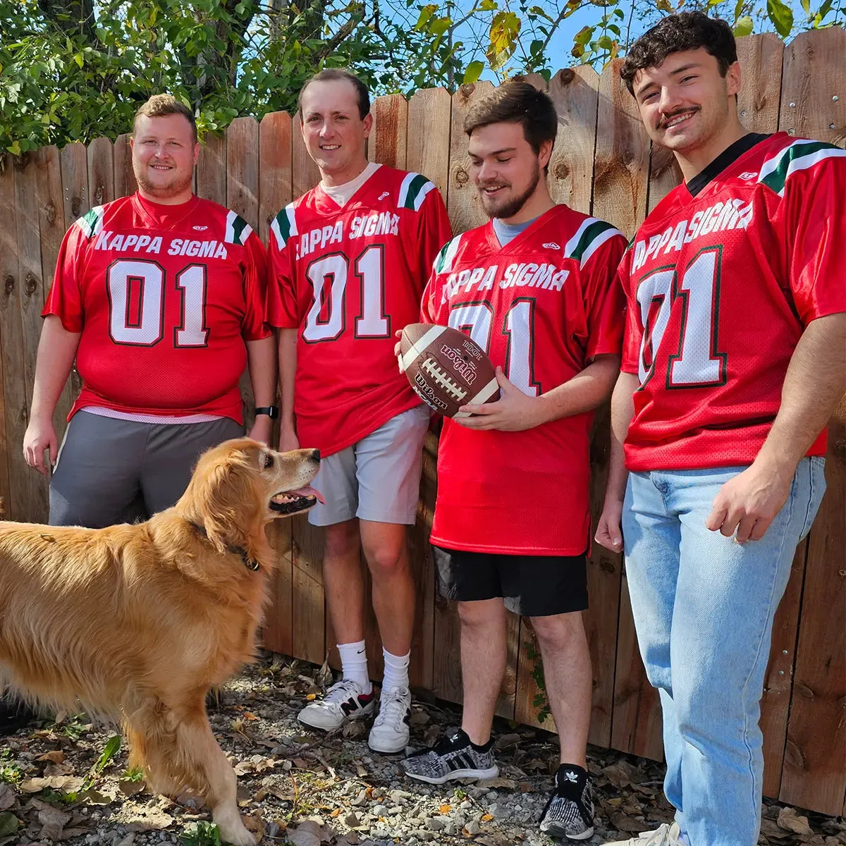 Kappa Sigma Sublimated Football Jersey